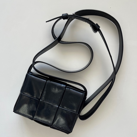 NWOT Bottega Veneta Cassette Mini Intrecciato Bag - Picture 6 of 12